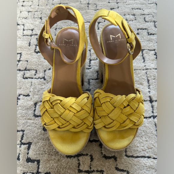 Marc Fisher Yellow Platforms - Picture 3 of 8